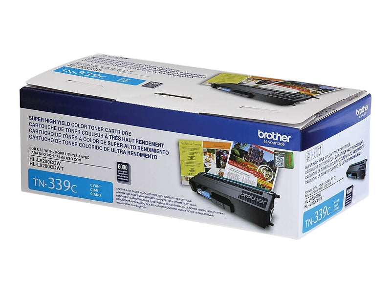 Brother TN-339 Cyan Extra High Yield Toner Cartridge  (TN339C)