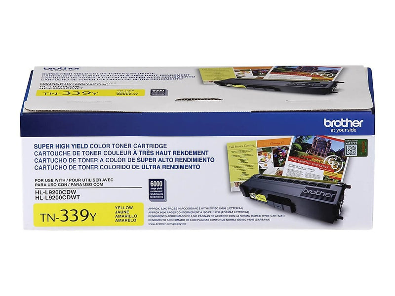 Brother TN-339 Yellow Extra High Yield Toner Cartridge  (TN339Y)