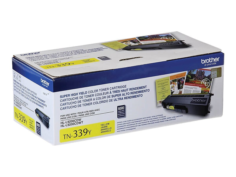 Brother TN-339 Yellow Extra High Yield Toner Cartridge  (TN339Y)