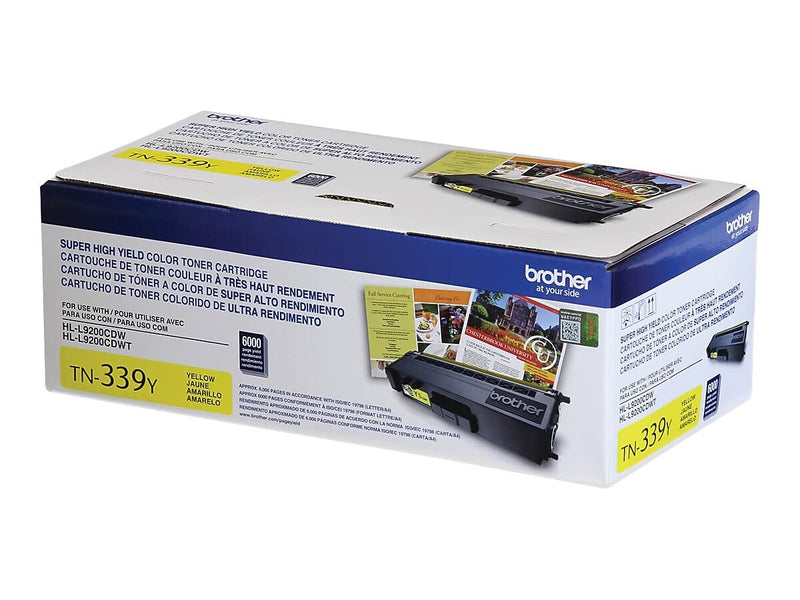Brother TN-339 Yellow Extra High Yield Toner Cartridge  (TN339Y)
