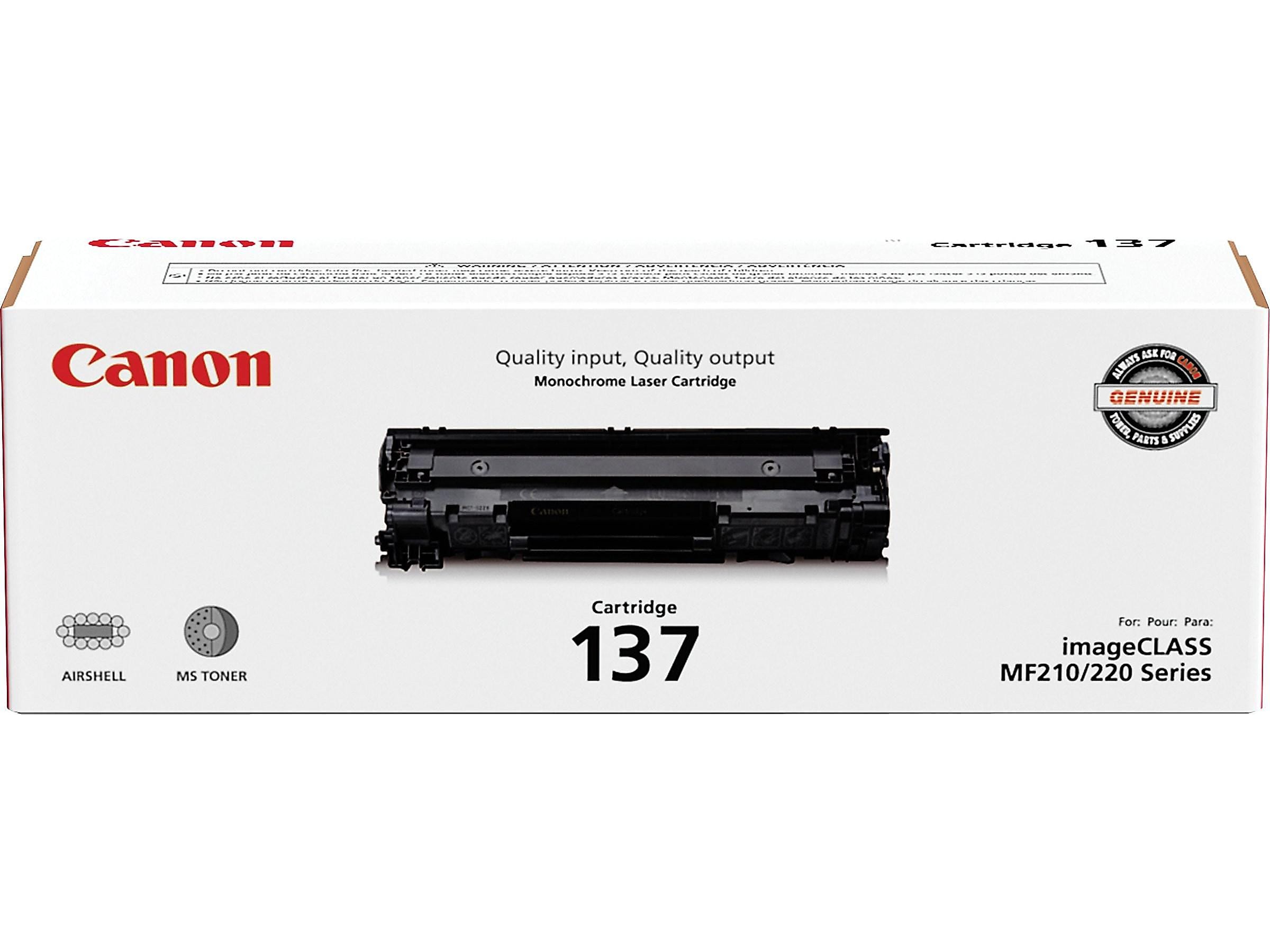 Canon 137 Black Standard Yield Toner Cartridge (9435B001AA)
