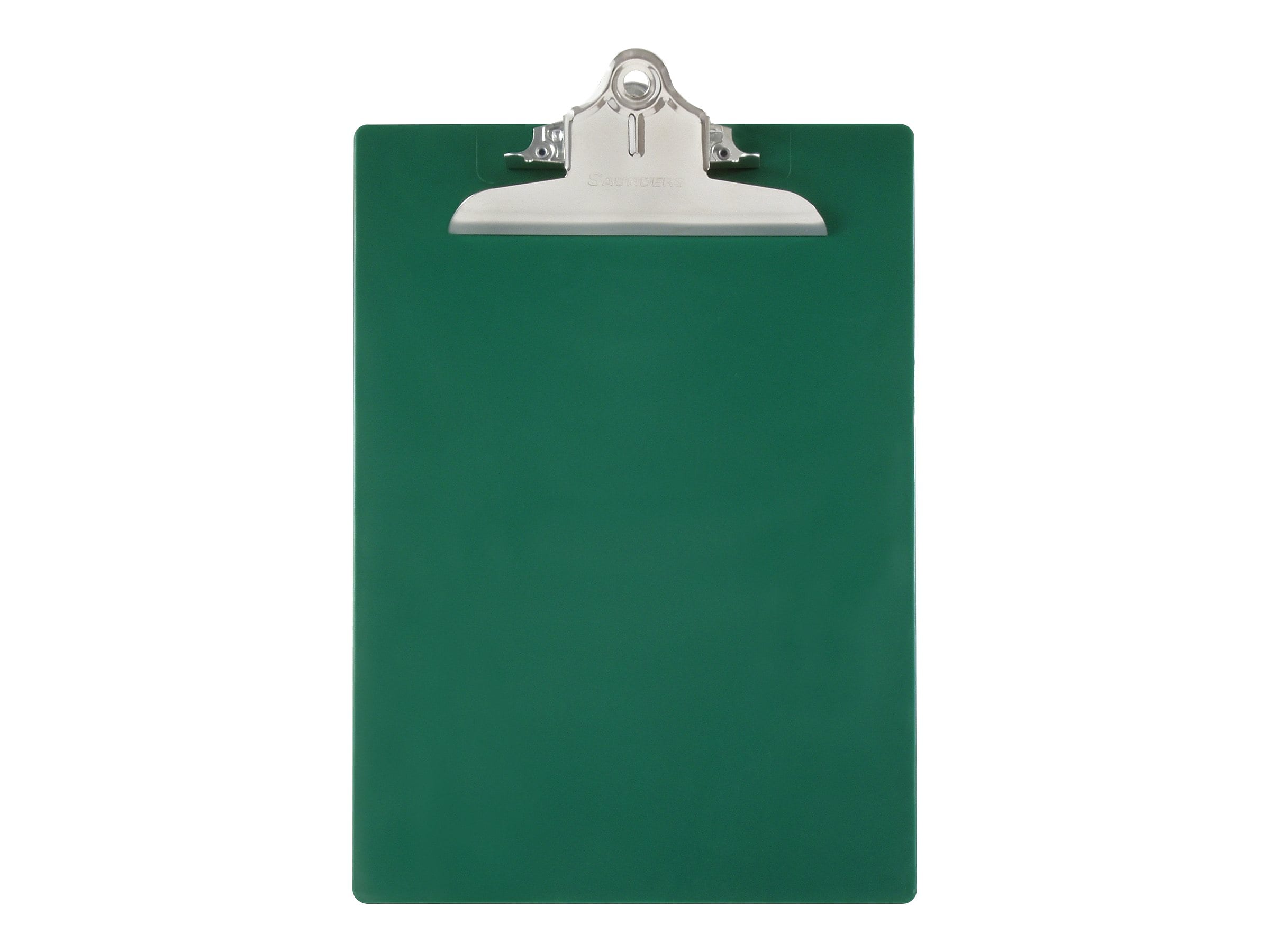 Saunders Recycled Plastic Clipboard, Letter Size, Green (21604)