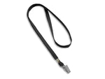IDville Lanyards, Black, 25/Pack (1341512BKC31)