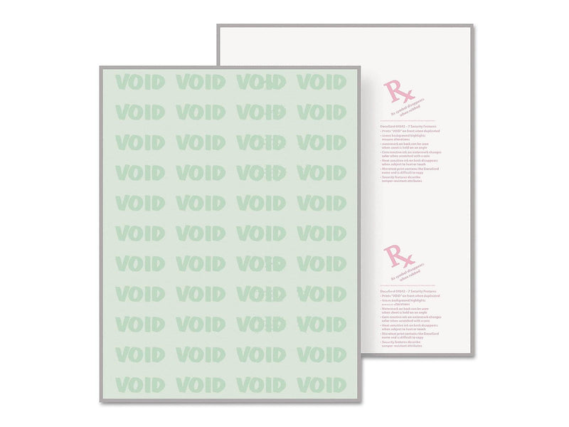 Paris DocuGard Advanced 8.5" x 11" Medical Security Paper, 24 lbs., Green, 500 Sheets/Ream (PRB04542)
