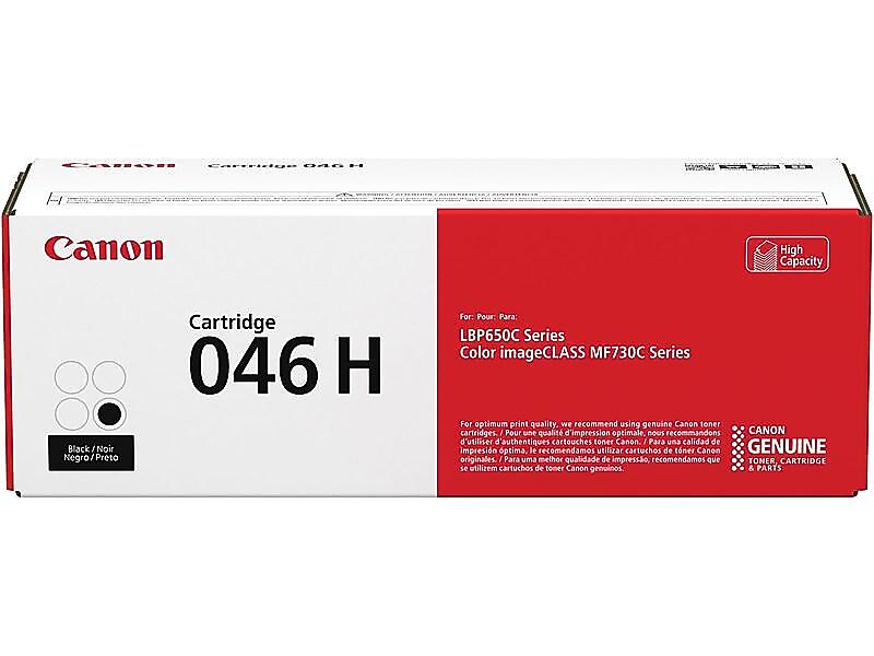 Canon 046 H Black High Yield Toner Cartridge   (1254C001)