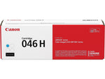 Canon 046 H Cyan High Yield Toner Cartridge, Prints Up to 5,000 Pages (1253C001)