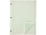 Ampad Graph Pad, 8.5" x 11", Graph Ruled, Green Tint, 200 Sheets/Pad (22-144)