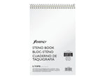 Ampad Steno Pad, 6" x 9", Gregg Ruled, White, 80 Sheets/Pad (25-274)