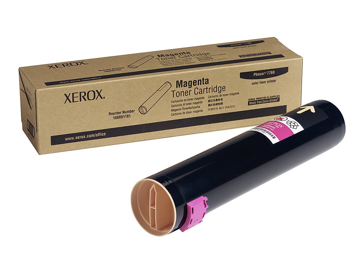 Xerox 106R01161 Magenta Standard Yield Toner Cartridge, Prints Up to 25,000 Pages