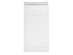 Ampad Earthwise Reporter's Notepads, 4" x 8", Gregg Ruled, White, 70 Sheets/Pad, 12 Pads/Pack (TOP25-280R)