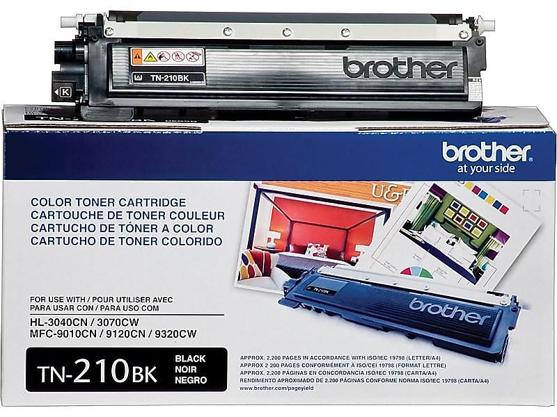 Brother TN-210 Black Standard Yield Toner Cartridge  (TN210BK)