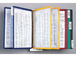 Durable Sherpa Document Holder, 8.5" x 11", Vertical, Wall Mounted,  Multicolor Plastic (554100)