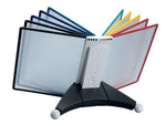 Durable Sherpa Document Holder, 8.5" x 11", Vertical, Desktop/Wall, Multicolor Plastic (554200)
