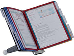 Durable Sherpa Document Holder, 8.5" x 11", Vertical, Desktop/Wall, Multicolor Plastic (554200)