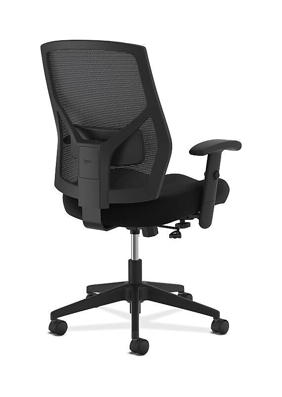 HON Crio Fabric/Mesh High-Back Task Chair, Black (BSXVL581ES10T)