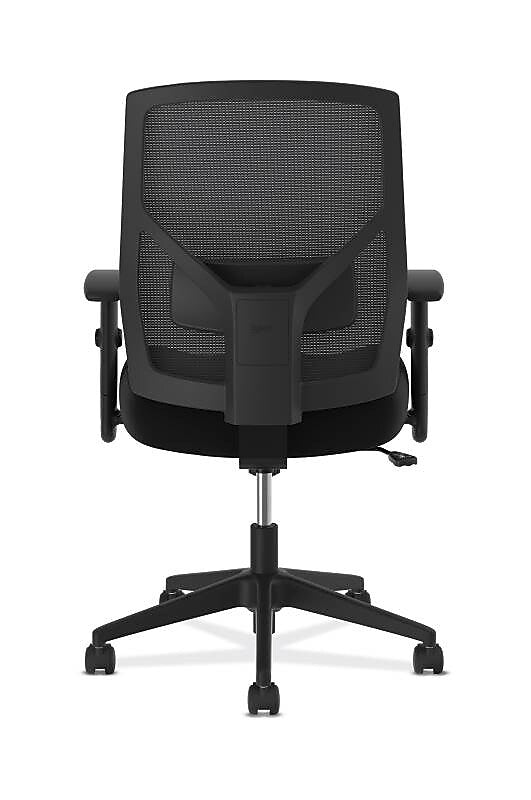 HON Crio Fabric/Mesh High-Back Task Chair, Black (BSXVL581ES10T)