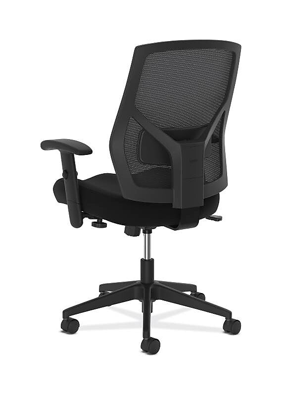 HON Crio Fabric/Mesh High-Back Task Chair, Black (BSXVL581ES10T)