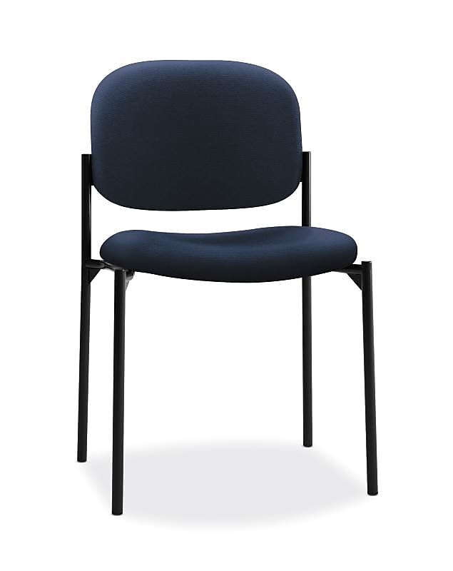 HON Scatter Fabric Stacking Guest Chair, Navy (BSXVL606VA90)