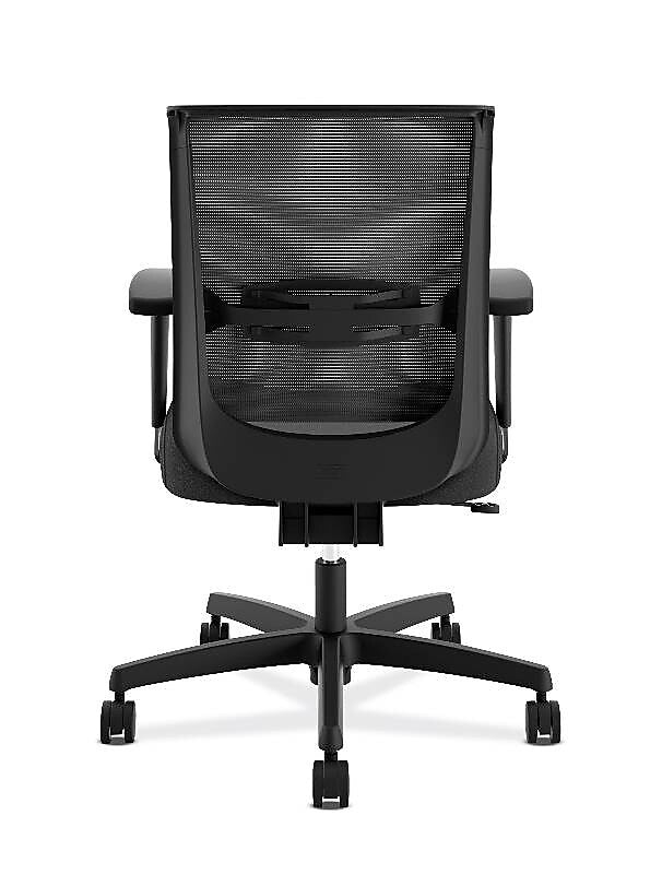 HON Convergence Mesh Back Vinyl Task Chair, Black (HONCMS1AUR10)