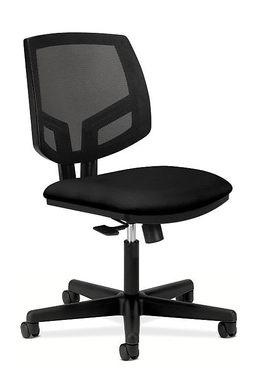HON Volt Mesh Back Fabric Task Chair, Black (H5711.GA10.T)