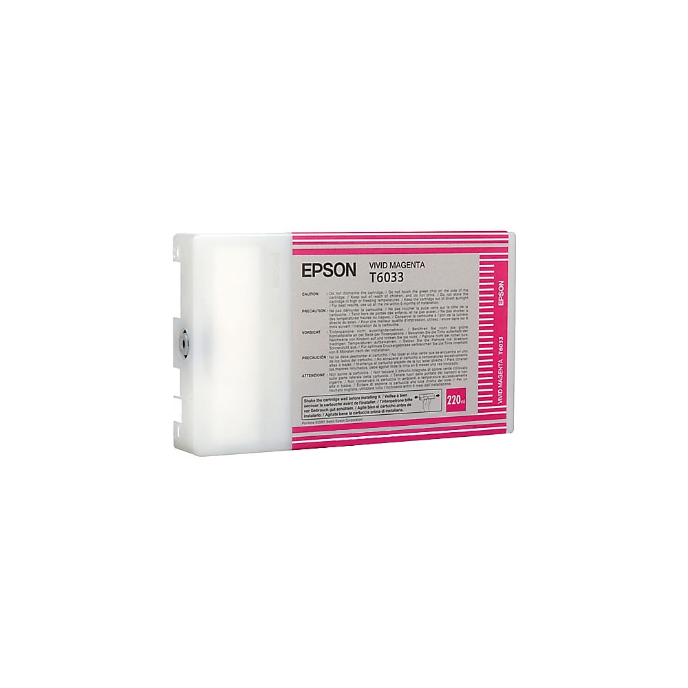 Epson T603 Magenta Standard Yield Ink Cartridge