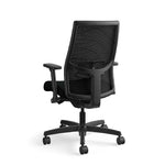 HON Ignition 2.0 Mesh/Vinyl Mid-Back Task Chair, Adjustable Arms, Black (HON12M2AMLU10TK)