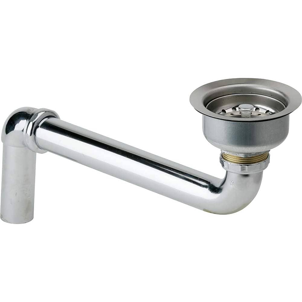 Elkay Everyday Stainless Steel Body, Brass Tailpiece Kitchen Sink Drain (LKAD35)