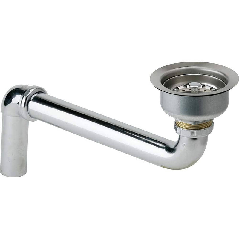Elkay Everyday Stainless Steel Body, Brass Tailpiece Kitchen Sink Drain (LKAD35)