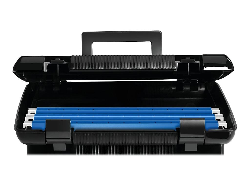 Pendaflex Plastic Box,  Letter Size,  Black (PFX 41742)