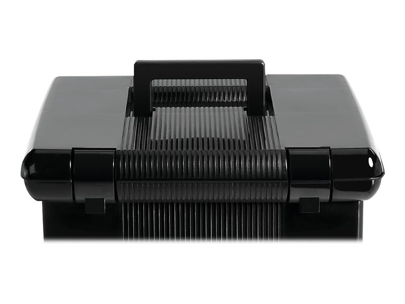 Pendaflex Plastic Box,  Letter Size,  Black (PFX 41742)