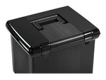 Pendaflex Plastic Box,  Letter Size,  Black (PFX 41742)