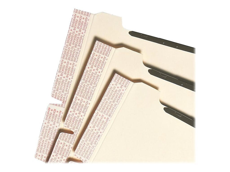 Smead Hanging File Folder Tabs, Manila, 25/Pack (68025)