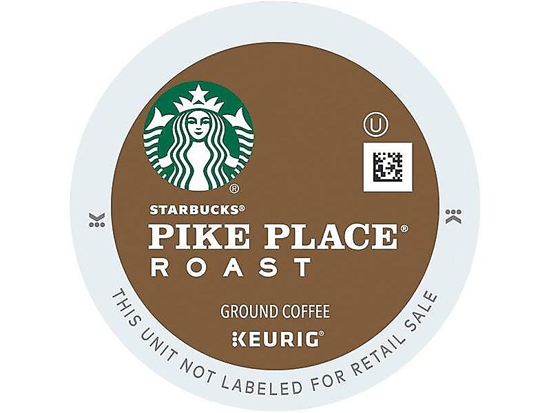 Starbucks Pike Place Coffee Keurig® K-Cup® Pods, Medium Roast, 96/Carton (SBK18994CT)