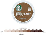 Starbucks Pike Place Coffee Keurig® K-Cup® Pods, Medium Roast, 24/Box (SBK18994)