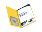 Smead Premium Pressboard Report Cover, Letter Size, Yellow (81852)