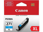 Canon 271 Cyan High Yield Ink Cartridge (0337C001)