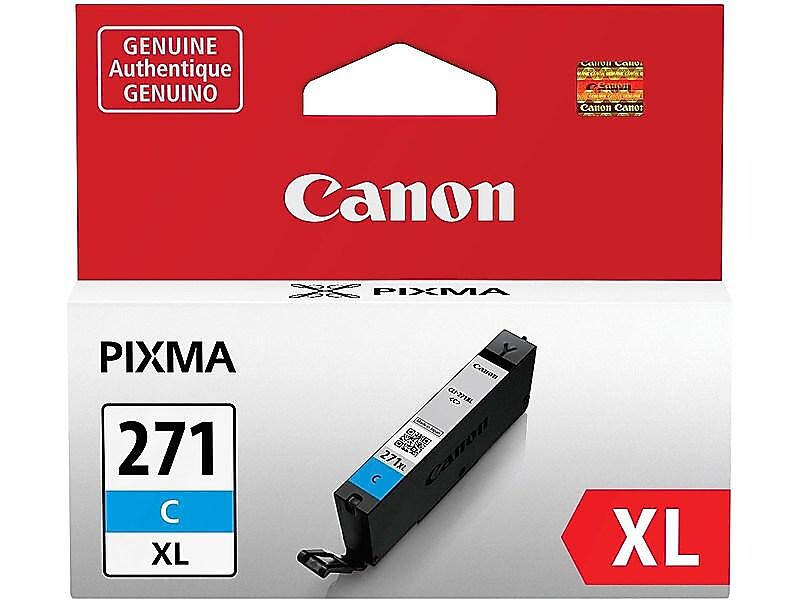 Canon 271 Cyan High Yield Ink Cartridge (0337C001)