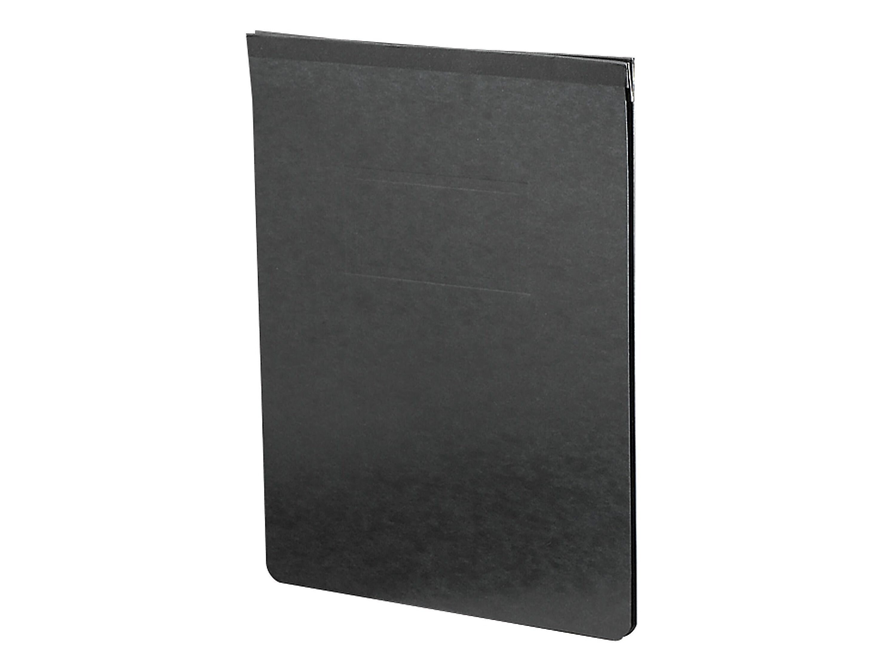 Smead Premium Pressboard 2-Prong Report Cover, Legal Size, Black, (81178)
