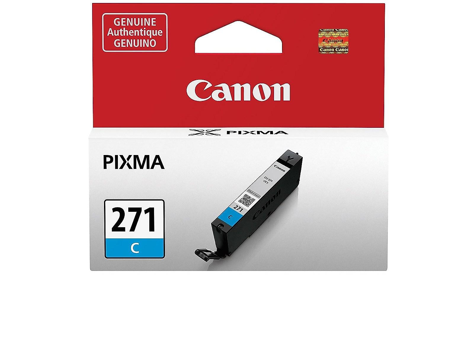 Canon 271 Cyan Standard Yield Ink Cartridge (0391C001)