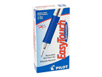 Pilot EasyTouch Retractable Ballpoint Pens, Medium Point, Blue Ink, Dozen (32221)