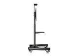 Rocelco Mobile Flat Panel TV Cart, Rolling with AV Shelf, 32-70", 100 lbs. Max. (R VSTC)