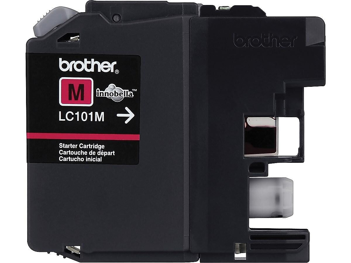 Brother LC101M Magenta Standard Yield Ink Cartridge