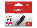 Canon 251XL Magenta High Yield Ink Cartridge   (6450B001)