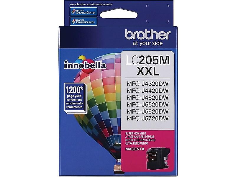 Brother LC205 Magenta Extra High Yield Ink  Cartridge