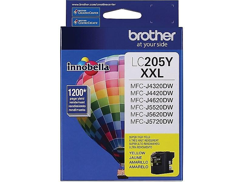 Brother LC205 Yellow Extra High Yield Ink  Cartridge