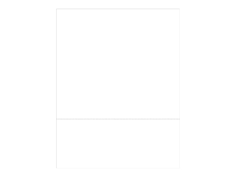 Alliance Pre-Perforated 8.5" x 11", Bond Paper, 24 lbs., 92 Brightness, 500 Sheets/Ream (30044)