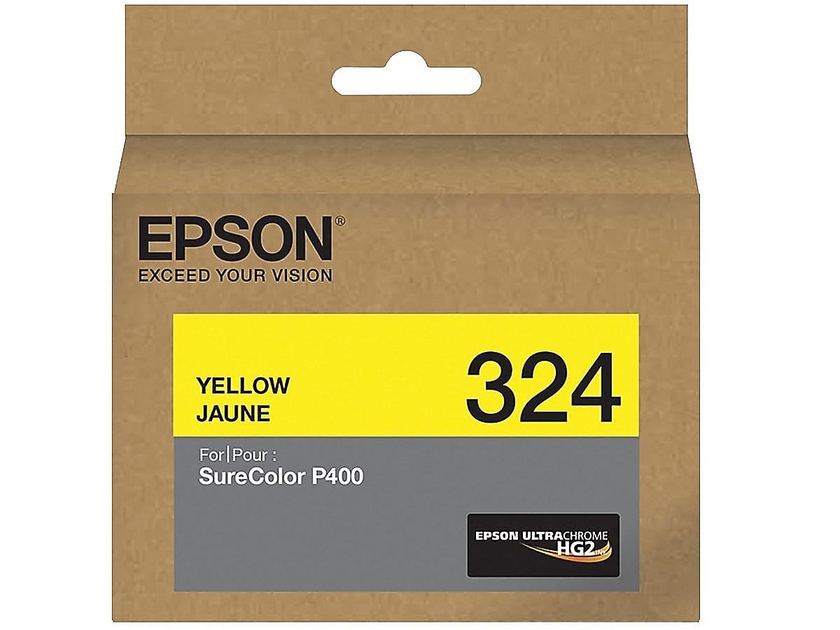 Epson T324 Ultrachrome Yellow Standard Yield Ink Cartridge (T324420)
