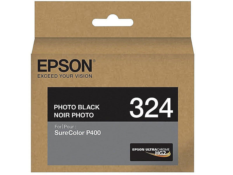 Epson T324 Ultrachrome Photo Black Standard Yield Ink Cartridge (T324120)