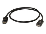 C2G 6' DisplayPort to HDMI Adapter Cable, Male to Male, Black (3850843)