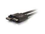 C2G 6' DisplayPort to HDMI Adapter Cable, Male to Male, Black (3850843)